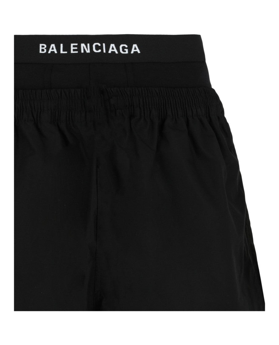 Balenciaga Logo Hybrid Boxer Shorts