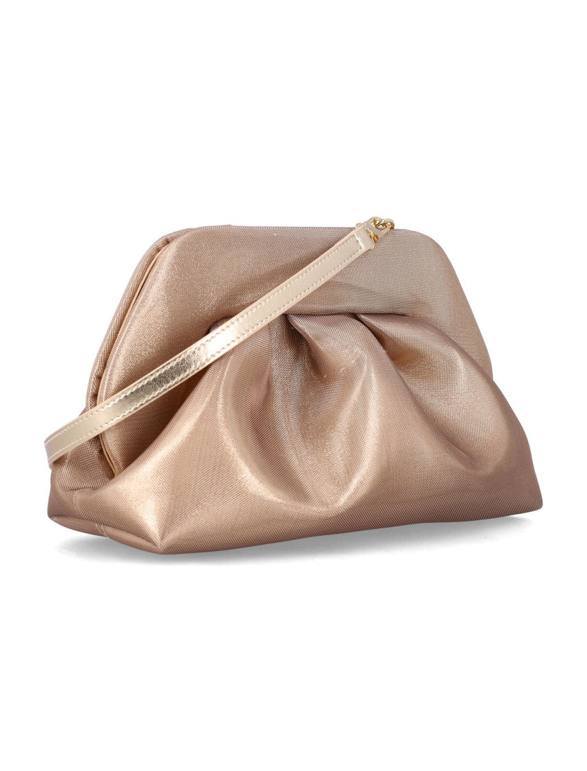 Themoirè Medium Pleated Clutch In Recycled Bios Mesh