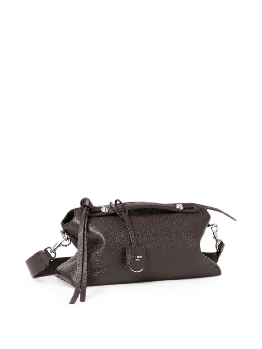 Fendi Textured Leather Shoulder Bag