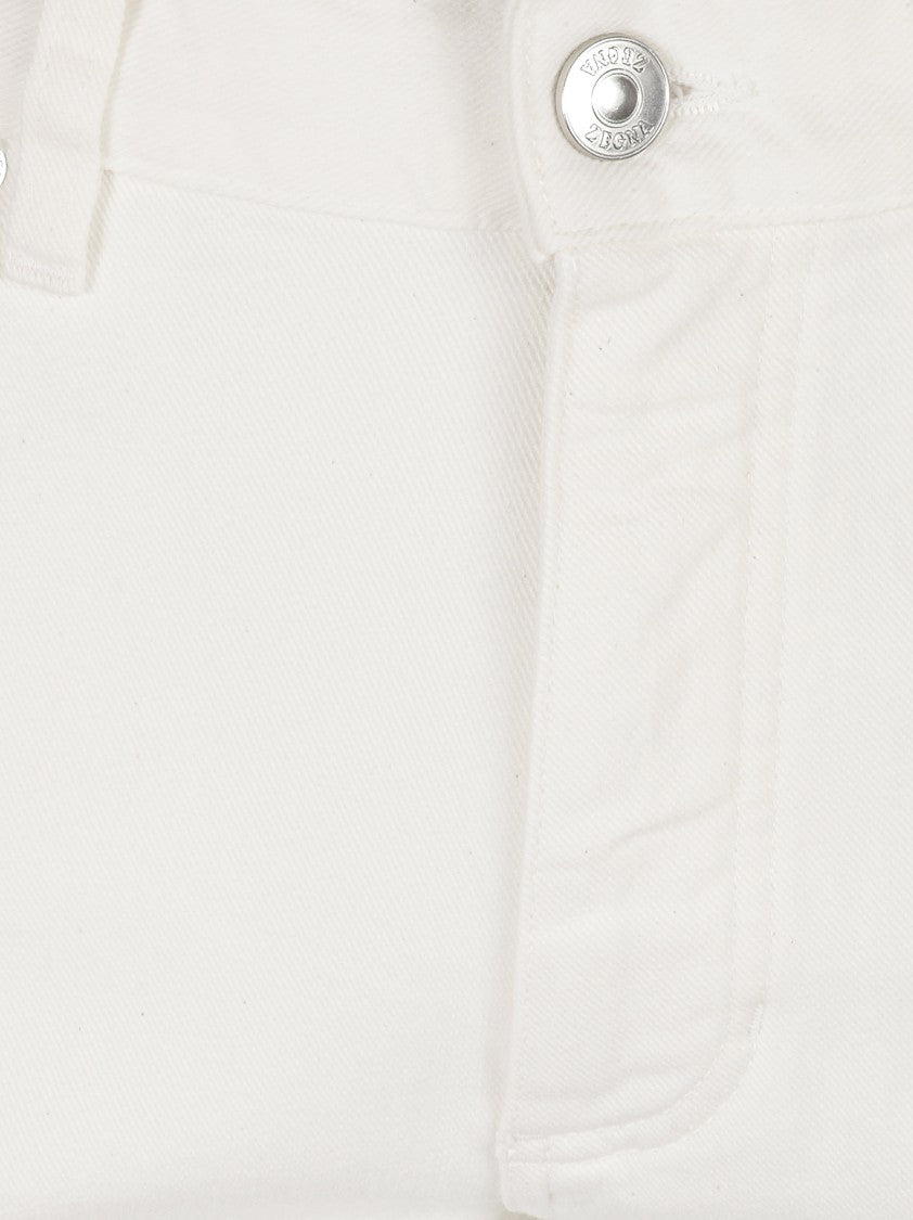 Zegna Classic Five-Pocket Straight Leg Trousers