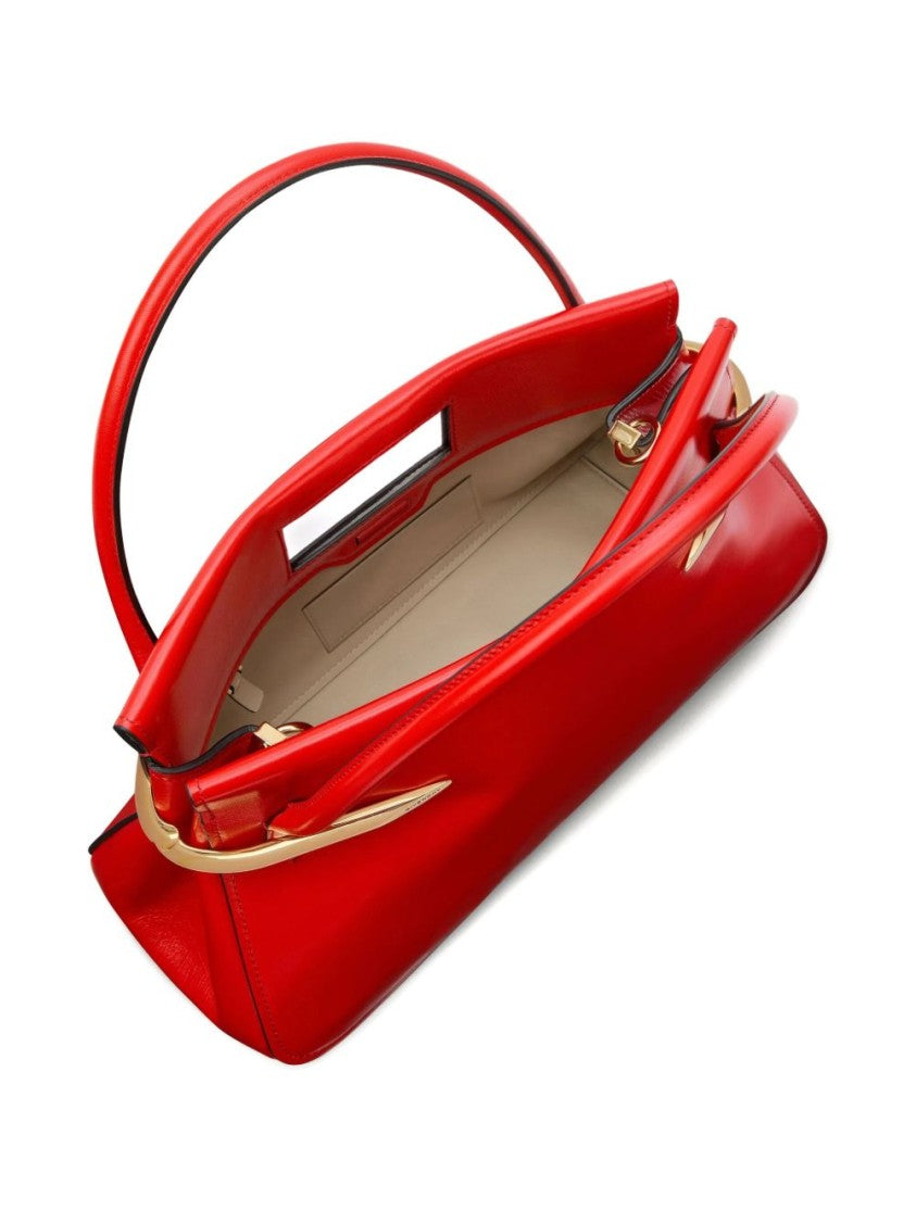 Givenchy Sleek Rectangular Handbag With Glossy Finish