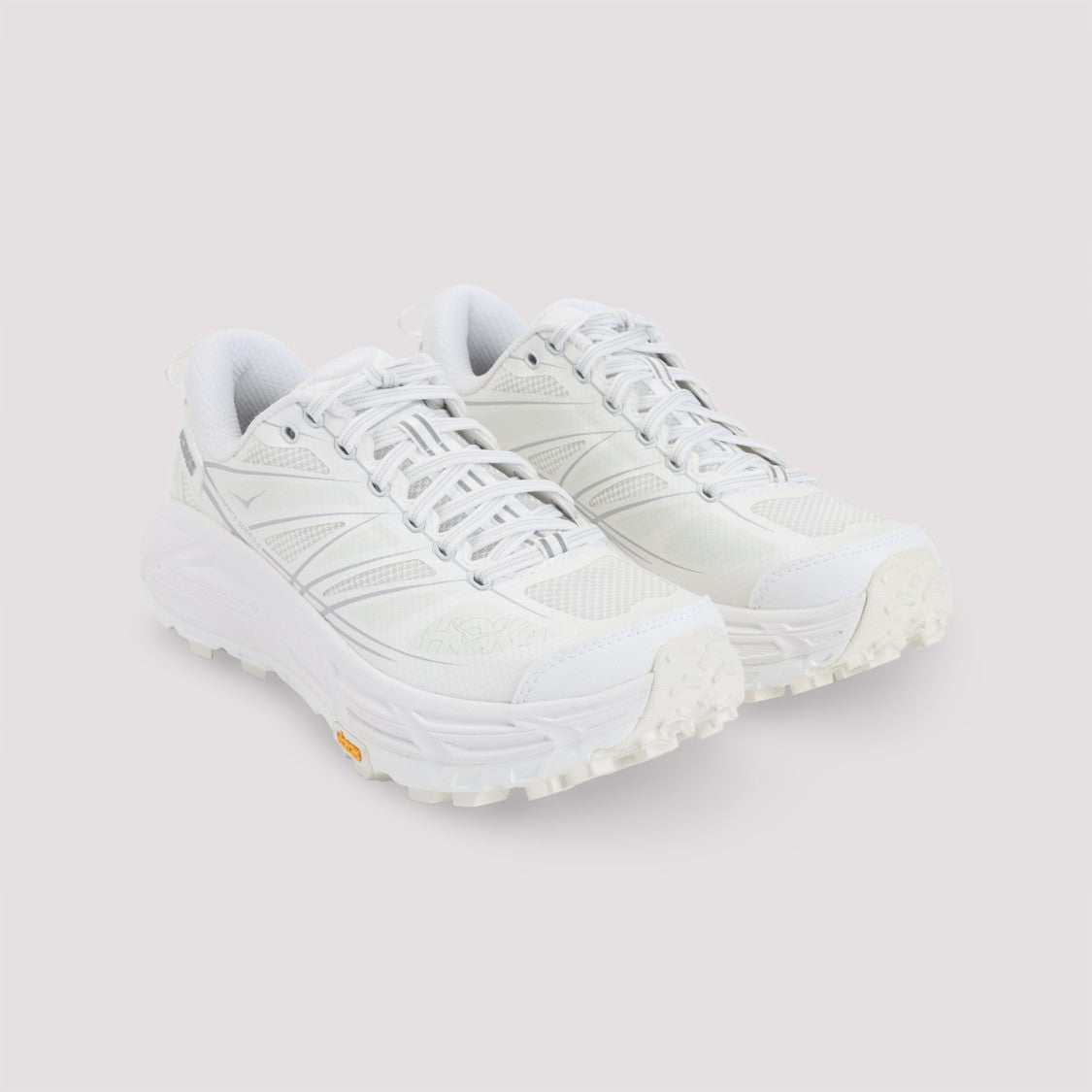 Hoka White Mafate Speed 2 Sneakers