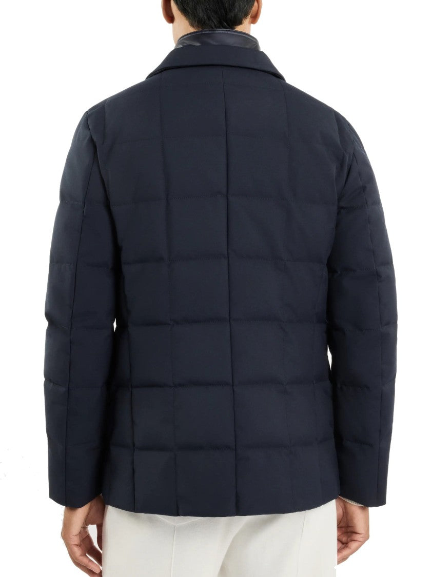 Fay Double Front Down Jacket With Water-Repellent Treatment