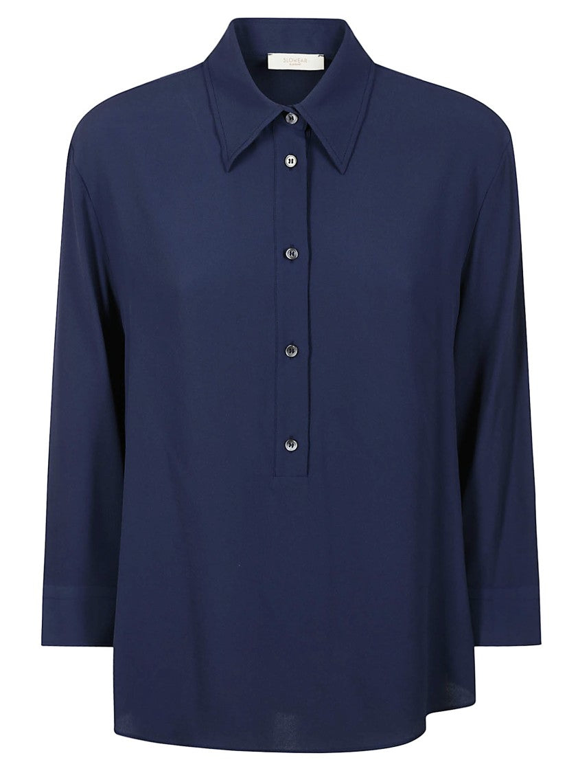 Glanshirt Relaxed Fit Shirt With Classic Collar