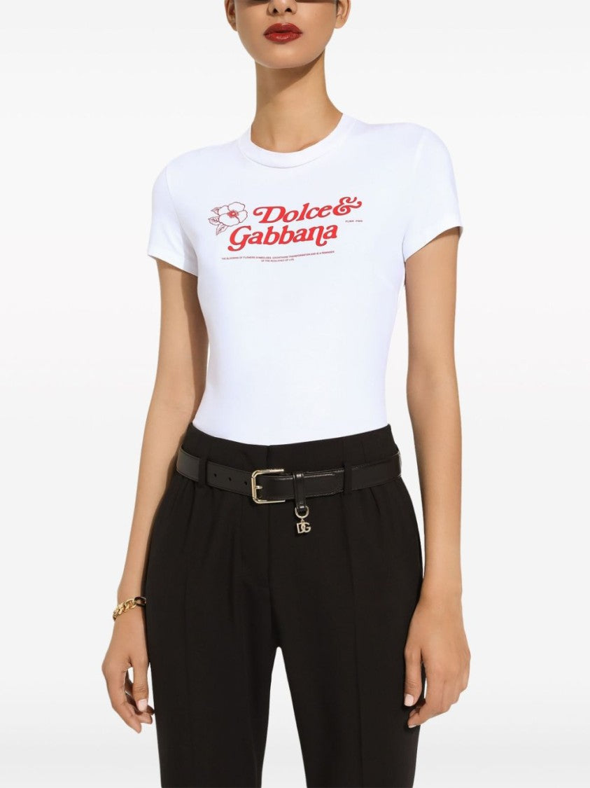 Dolce & Gabbana Timeless Black Leather Belt