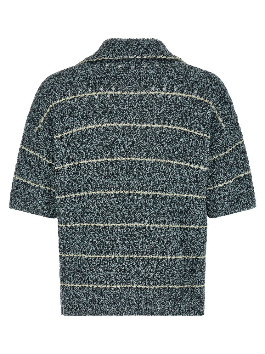 Roberto Collina 'Mouliné' Polo Shirt