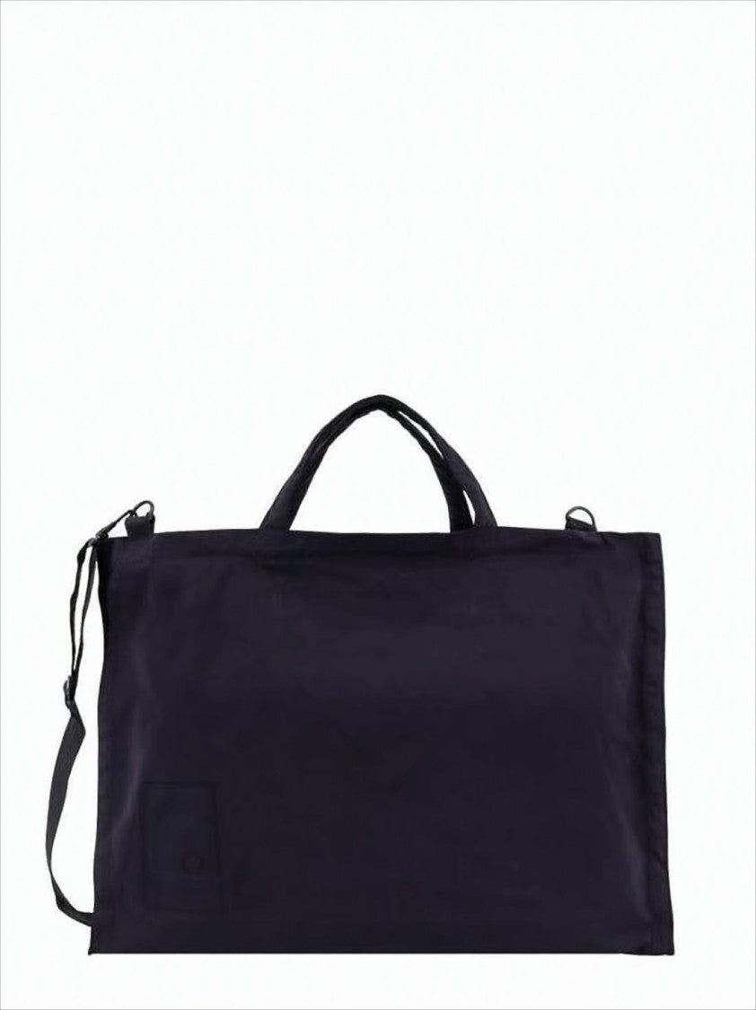 Ten C Rectangular Black Tote Bag