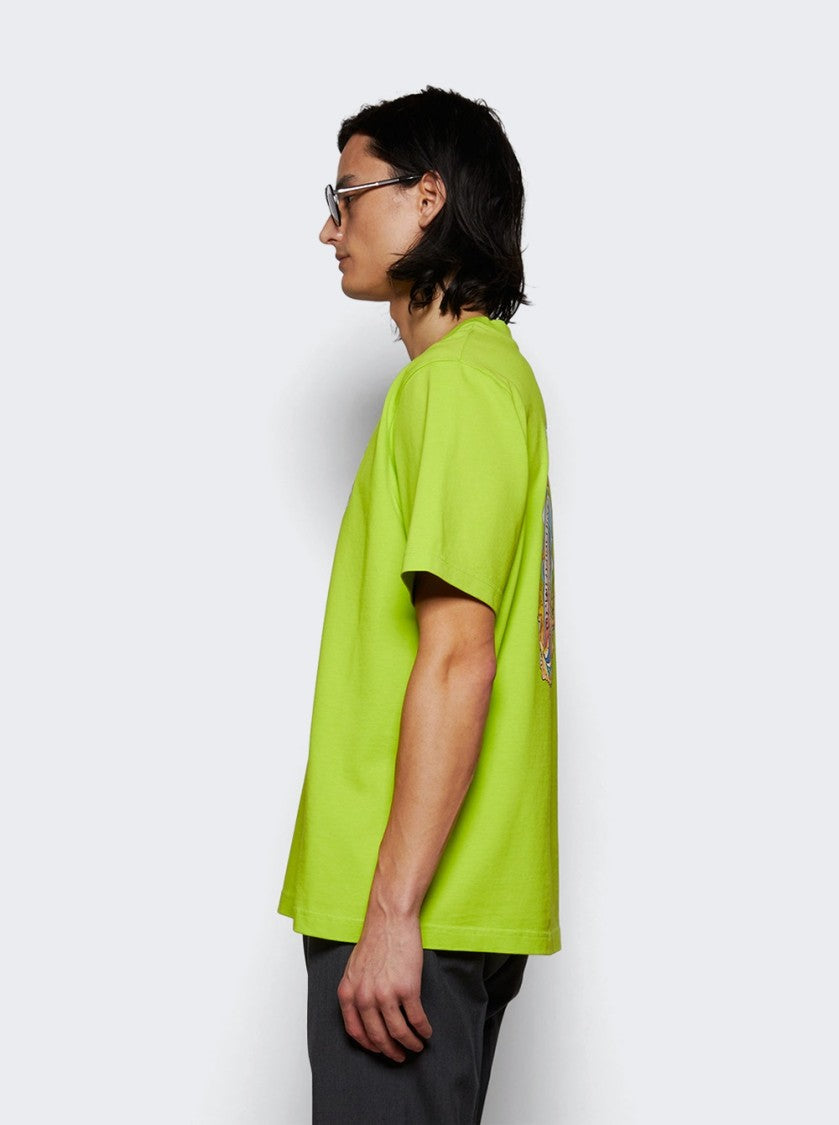 Casablanca Casa Way Skate Printed Tee - Green