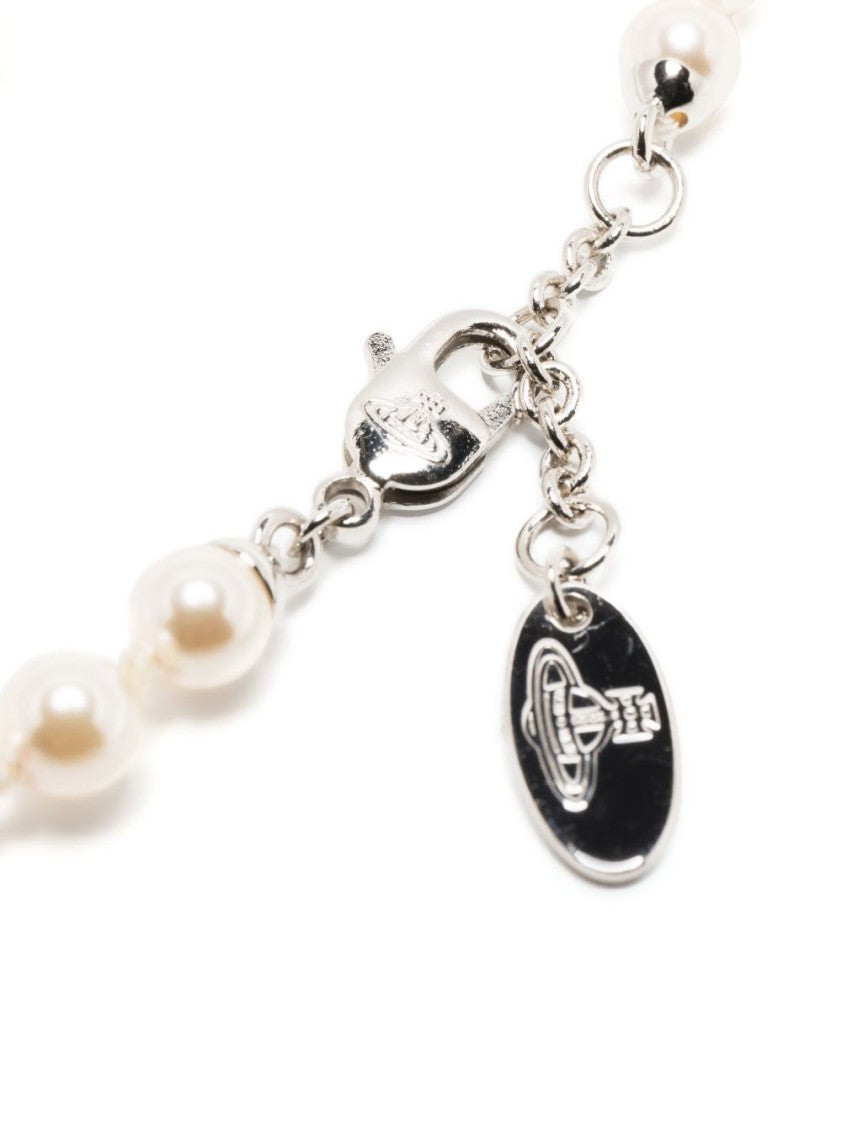 Vivienne Westwood Polished Silver-Tone Chain Bracelet