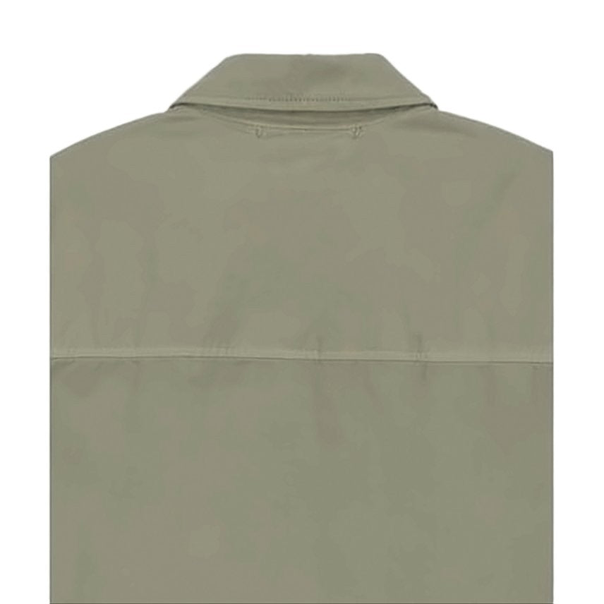 C.P. Company Structured Collar Long-Sleeve Shirt With Concealed Placket