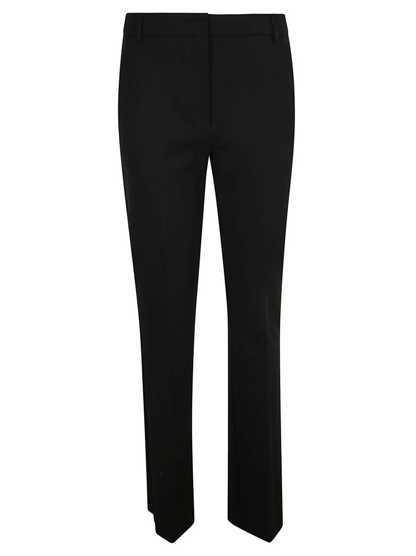 Max Mara Tailored Straight Leg Trousers With Clean Finish
