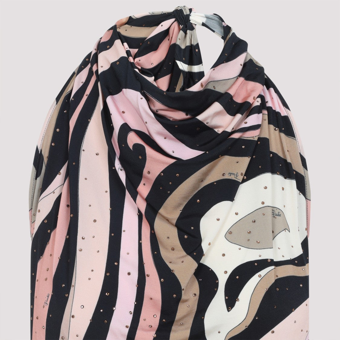 Pucci Form-Fitting Evening Dress With Abstract Pattern