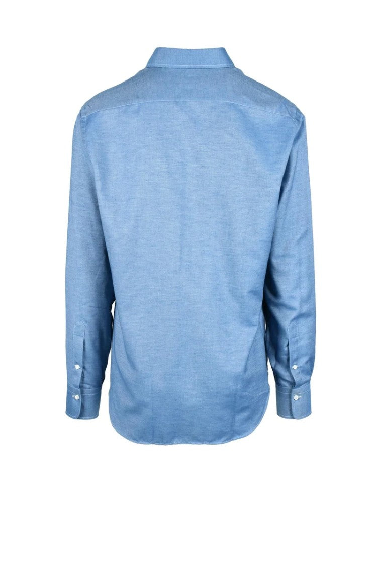 Alessandro Gherardi Cotton Shirt - Light Blue