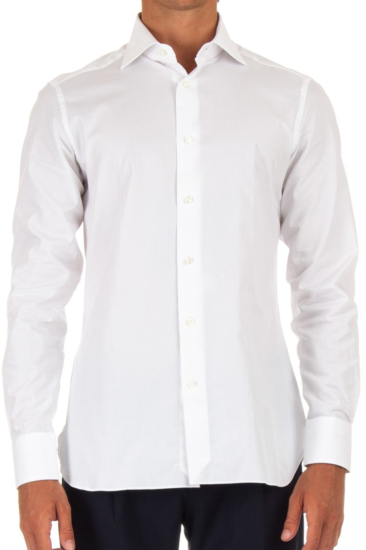 Zegna Trofeo Cufflink Cotton Shirt