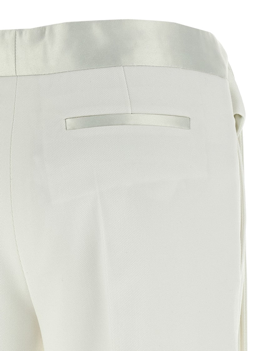 Victoria Beckham 'Satin Waistband' Pants
