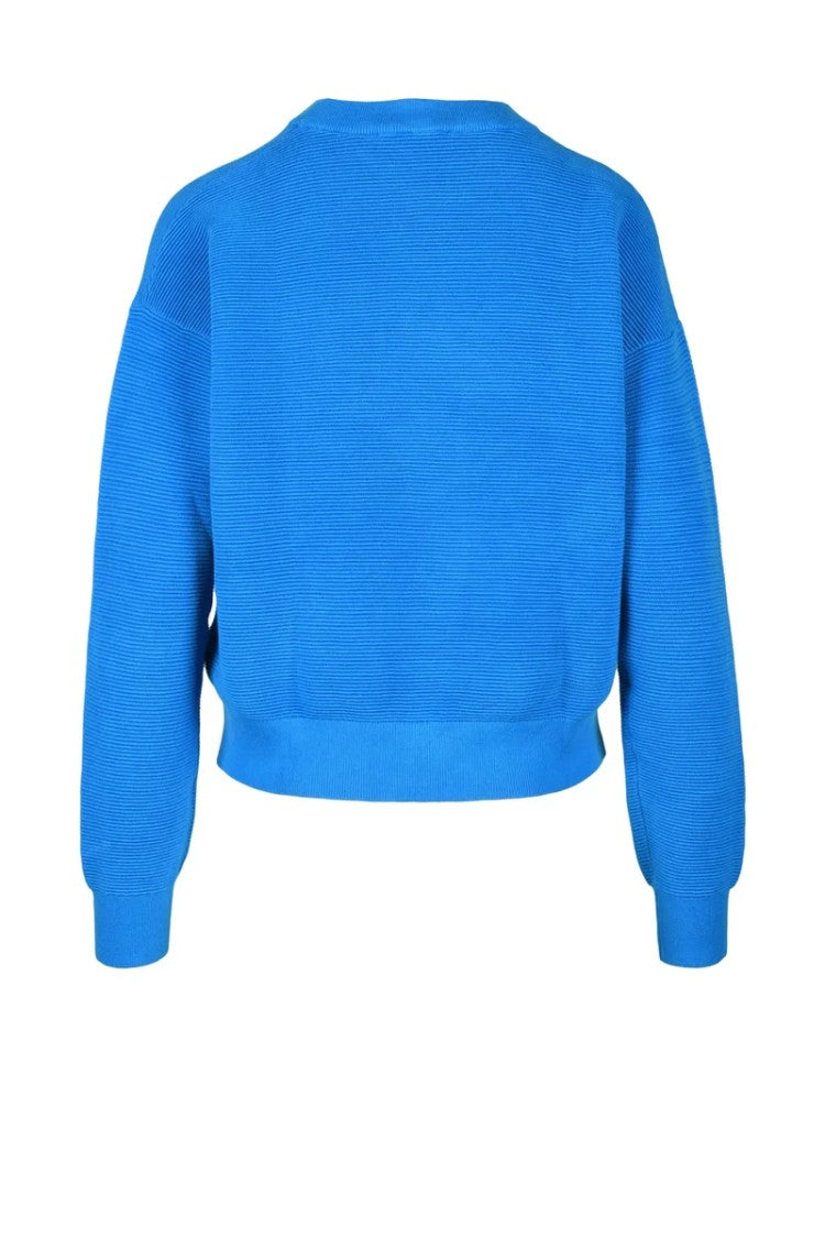 Tommy Hilfiger Light Blue Cotton Jumper
