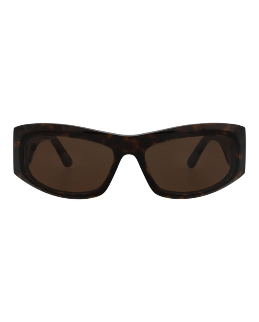 Balenciaga Square-Frame Recycled Acetate Sunglasses