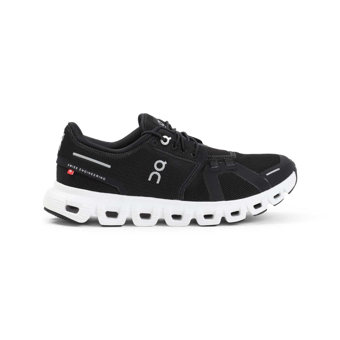 On Breathable Black Mesh Sneakers