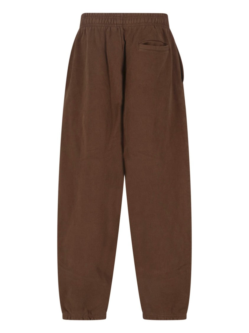 Entire Studios Brown Relaxed Fit Cotton Sports Trousers