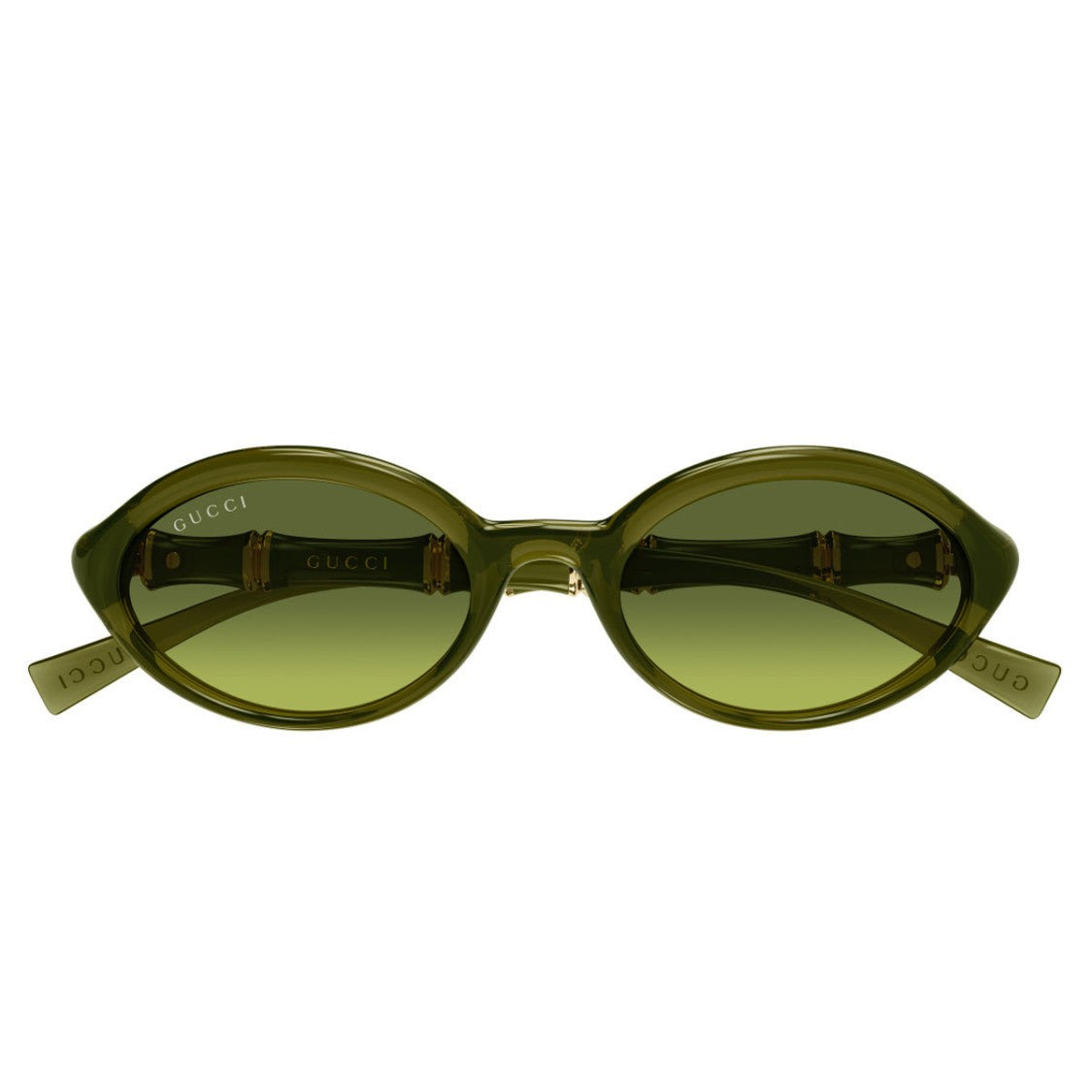 Gucci Green Sign Injected Sunglasses