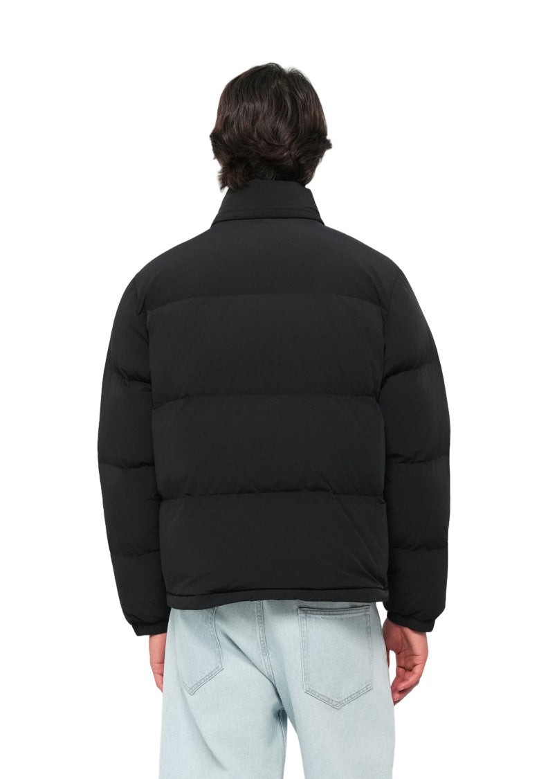 Lacoste Black Quilted Puffer Jacket
