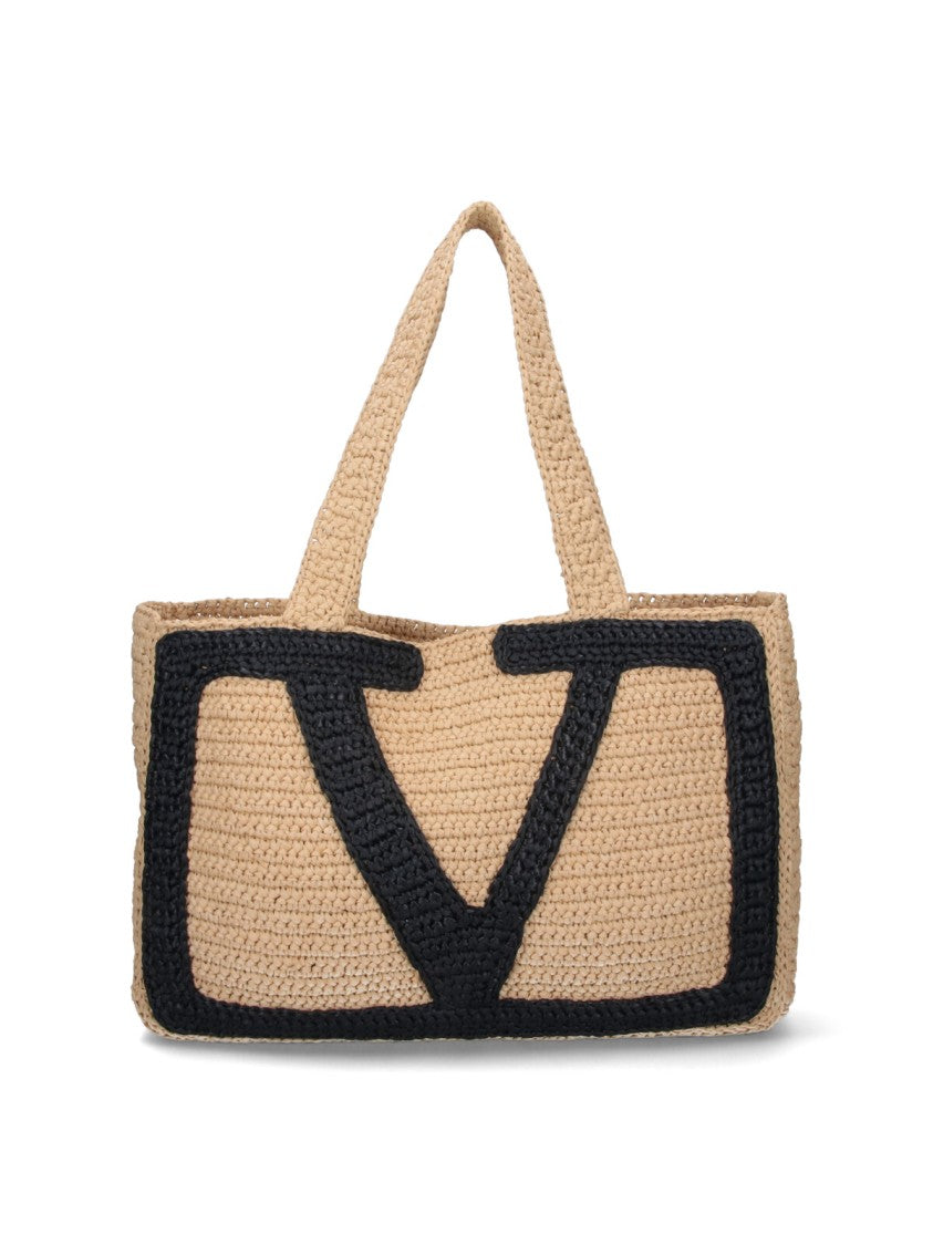 Valentino Garavani "Viva Superstar" Tote Bag – Beige