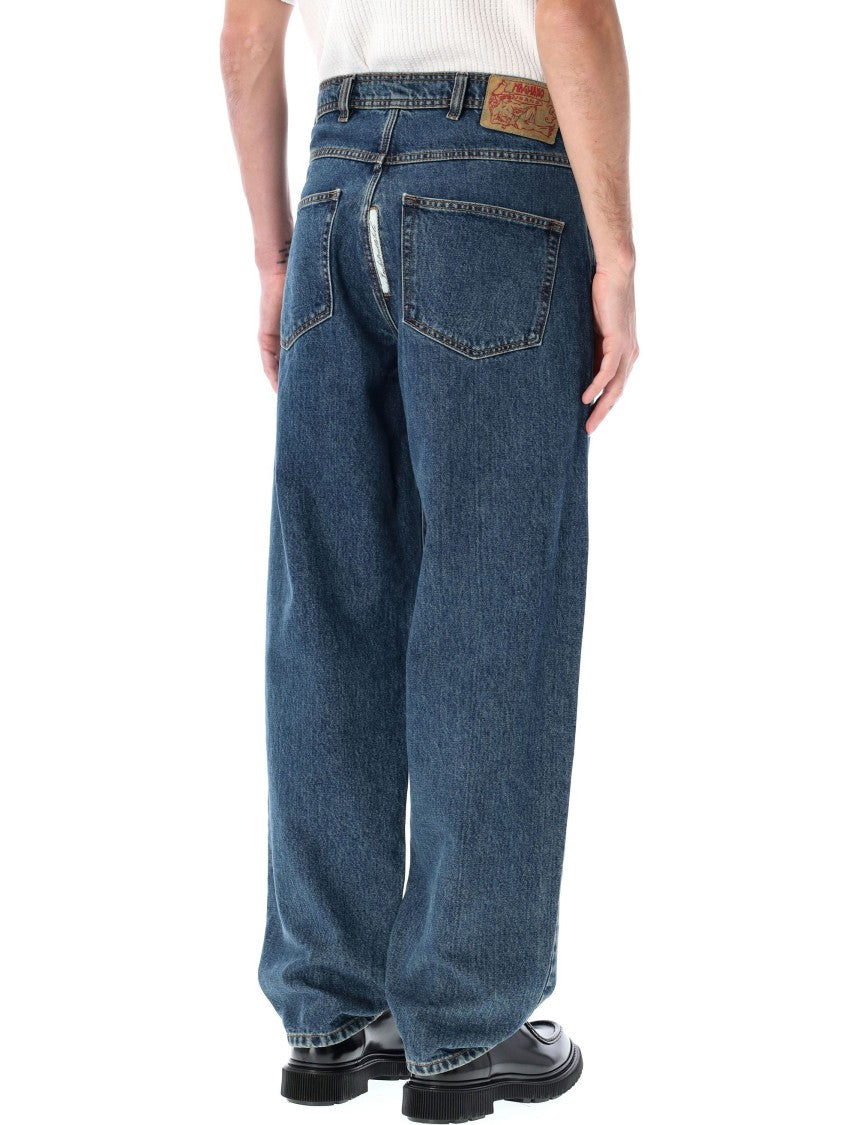 Magliano Wide-Leg Denim Jeans With Distressed Detail