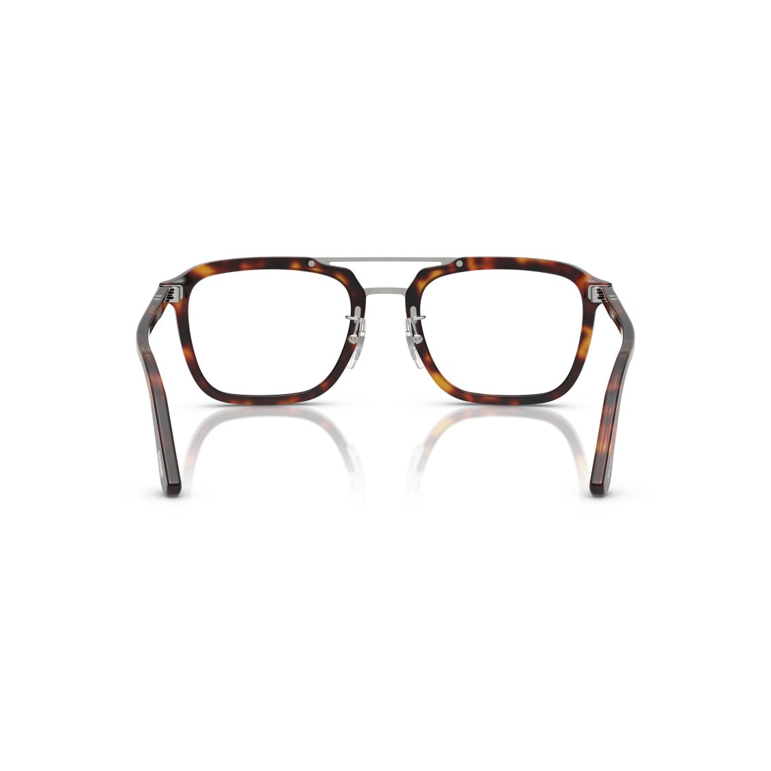 Persol 0Po0204v Bold Tortoiseshell Acetate Square Frame Eyeglasses