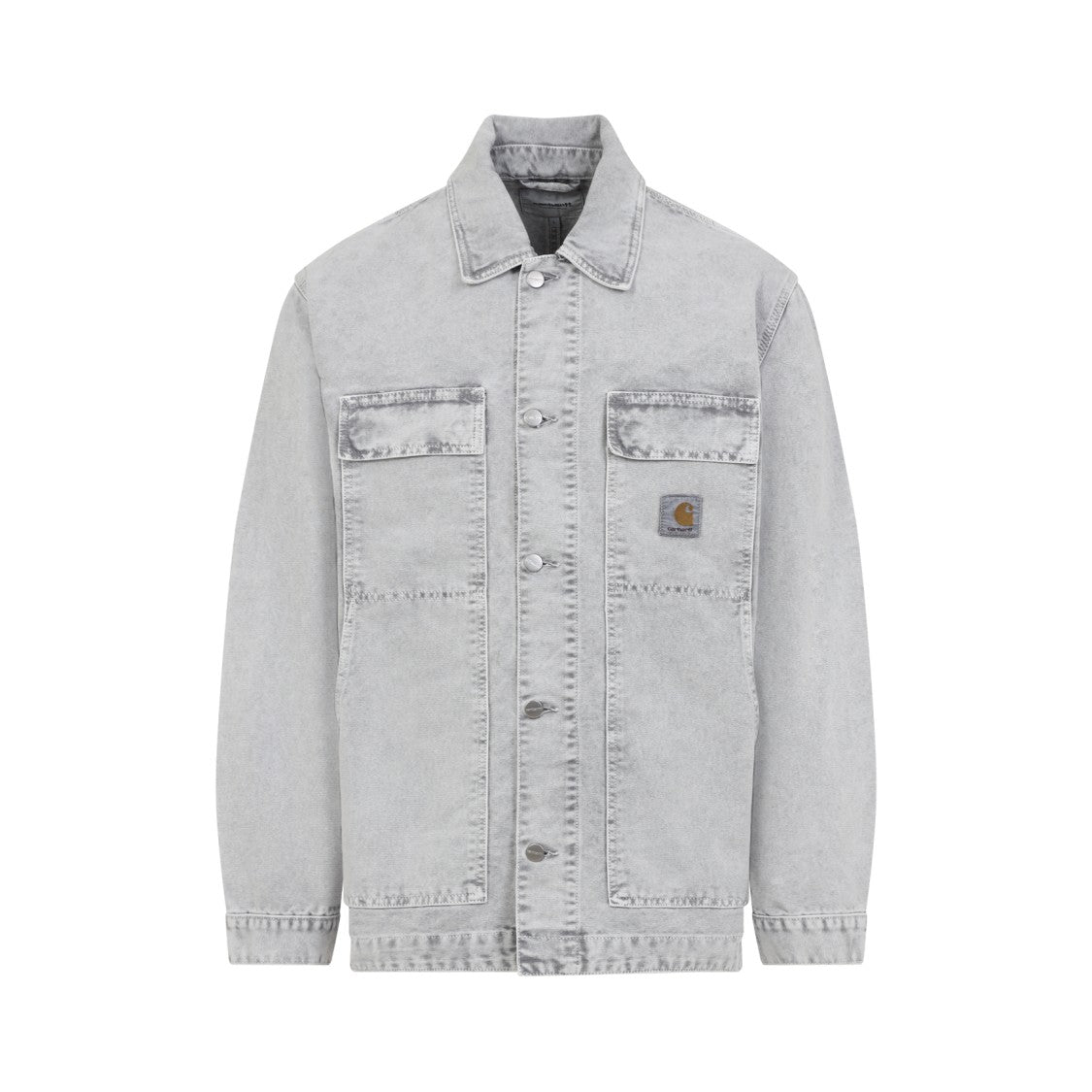 Carhartt Wip Og Arctic Grey Cotton Jacket