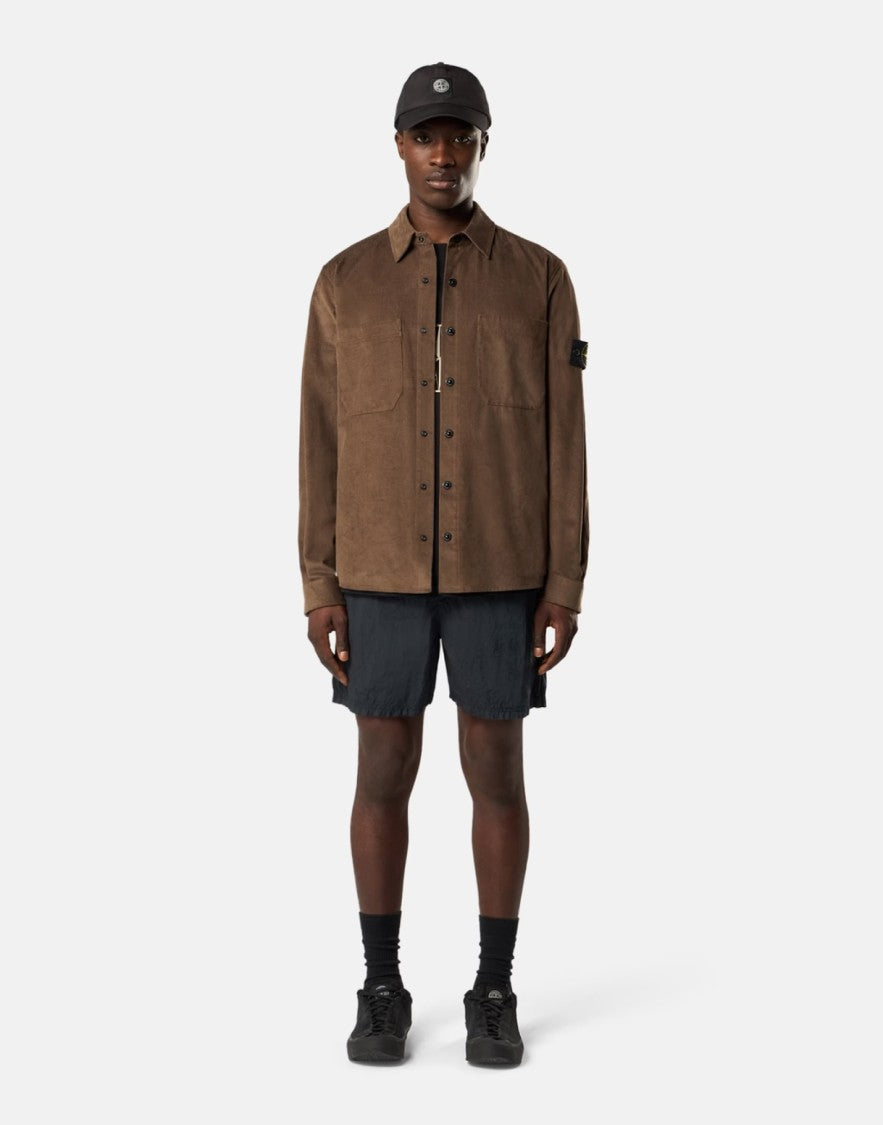 Stone Island Nylon Metal Logo Swim Shorts