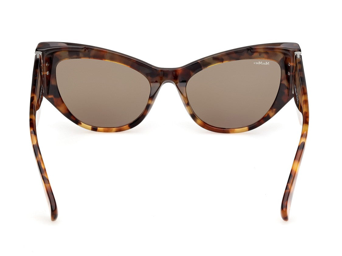 Max Mara Tortoiseshell Mm0192 Cat-Eye Acetate Sunglasses