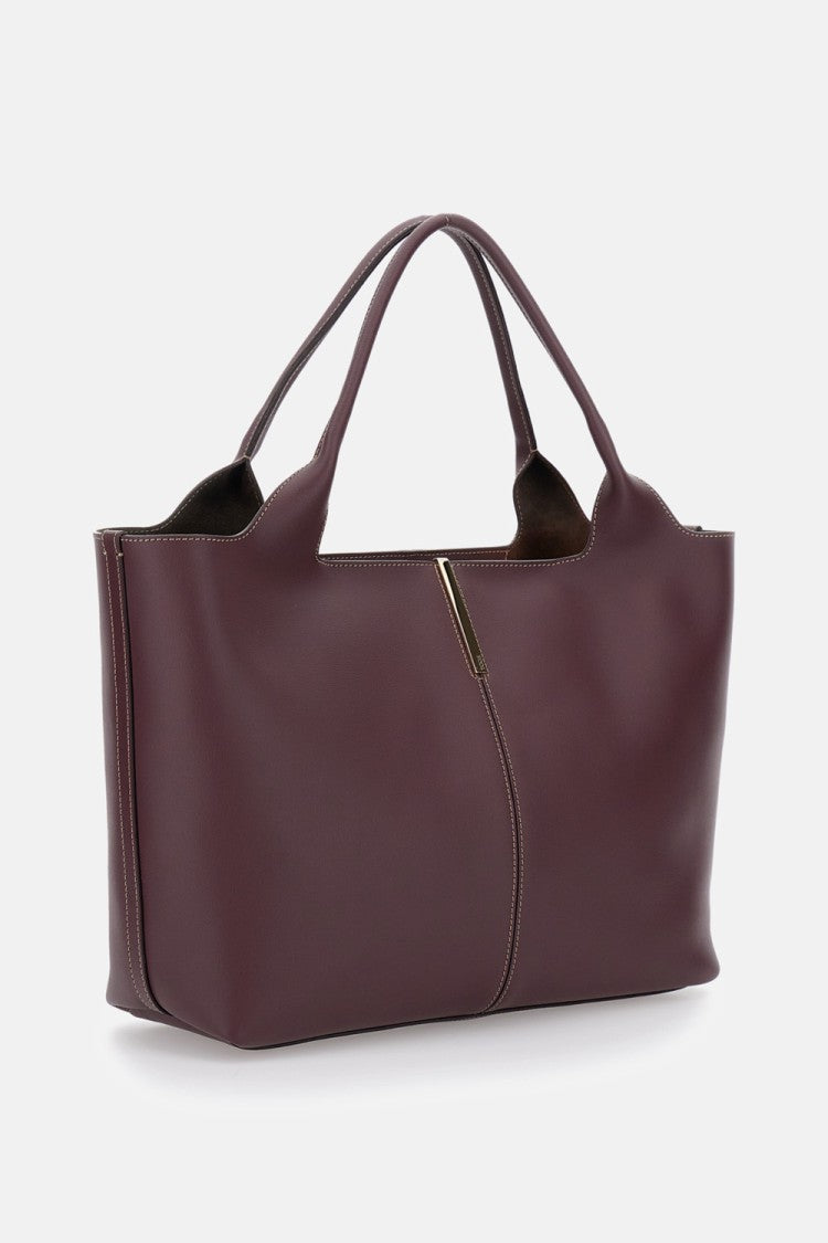 Tod's Medium-Small Ebr Shopping Bag