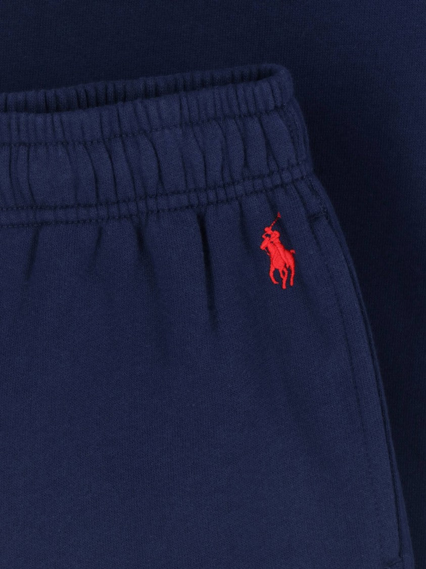 Polo Ralph Lauren Blue Mid-Rise Relaxed Track Pants