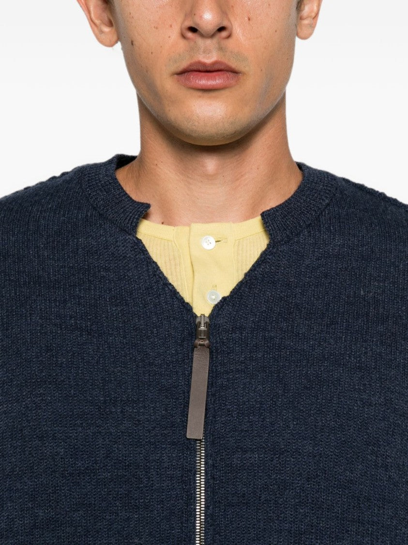 Moschino Cropped Boxy Textured Jacket