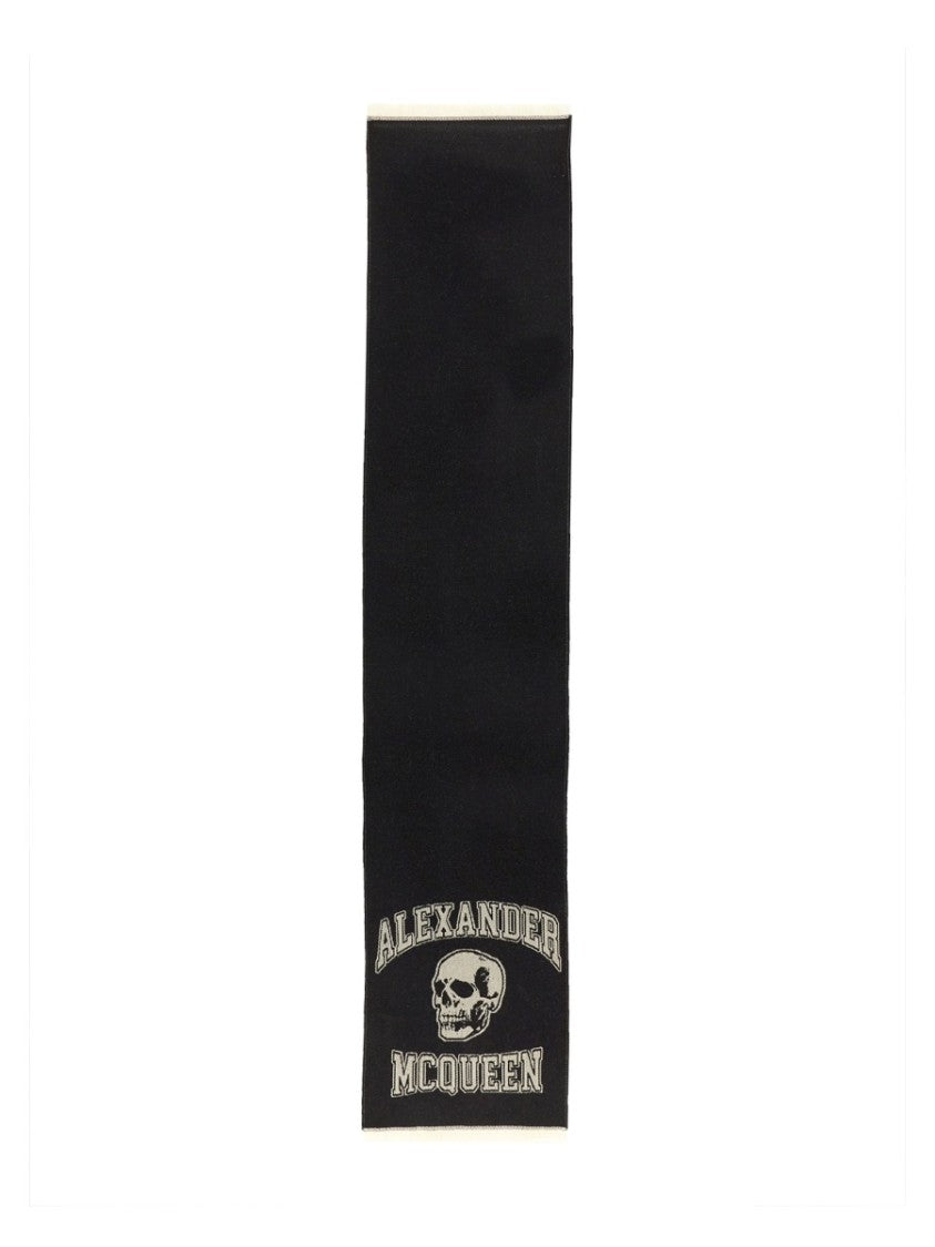 Alexander Mcqueen Skull Scarf
