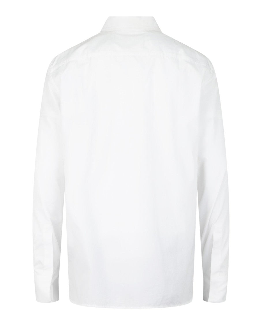 Givenchy Logo-Enhanced Collared Shirt With Concealed Closure