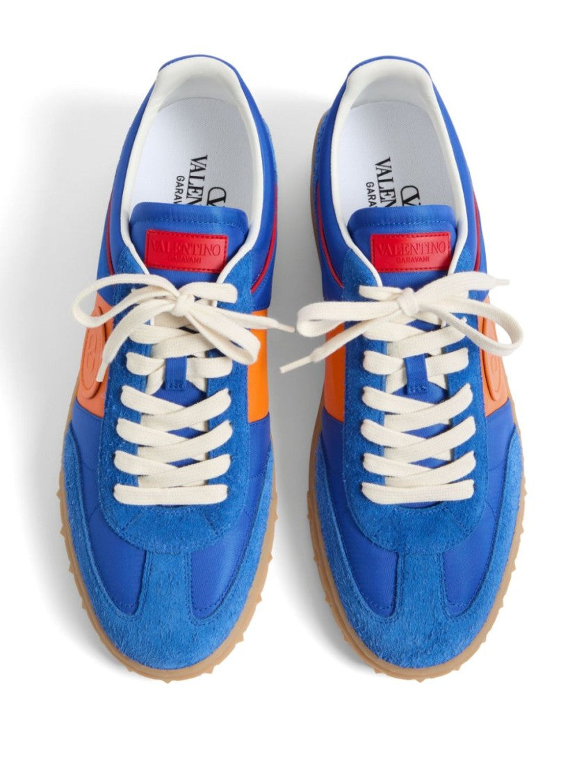 Valentino Garavani Color-Blocked Sneakers With Rockstud Detailing