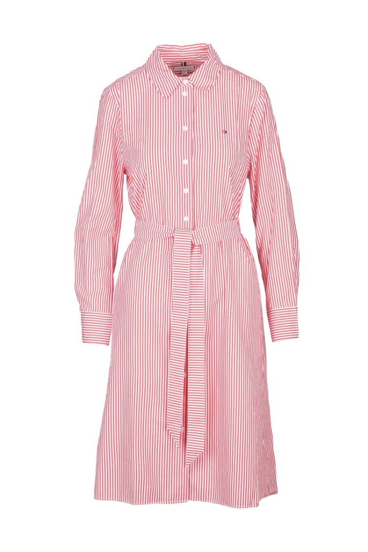 Tommy Hilfiger White/Red Shirt Dress