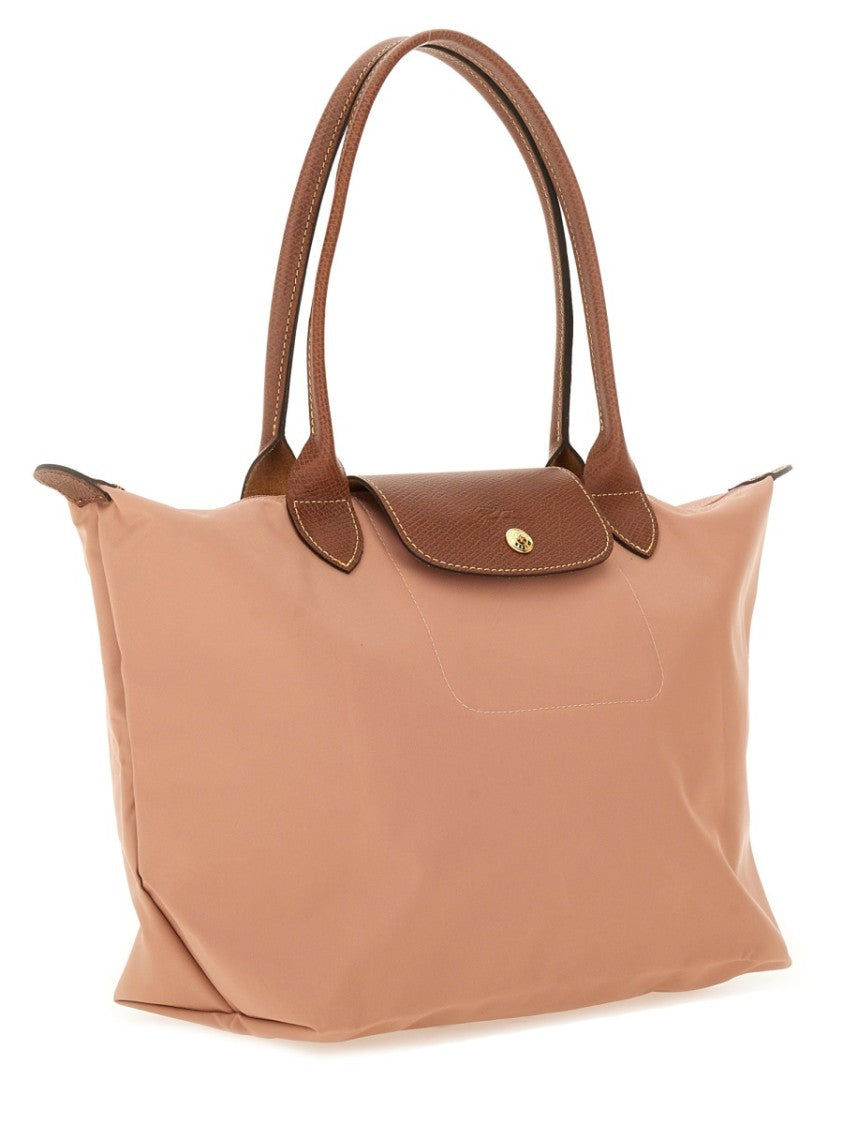 Longchamp Le Pliage Original Medium Beige Polyamide Tote Bag