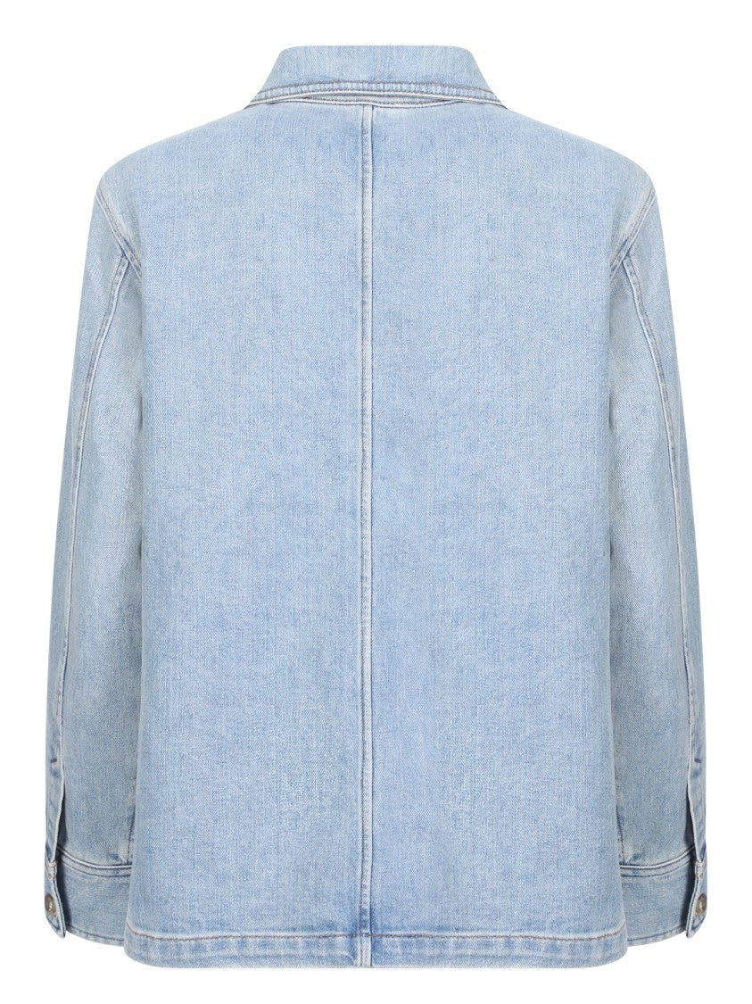 A.P.C. Light Blue Denim Jacket