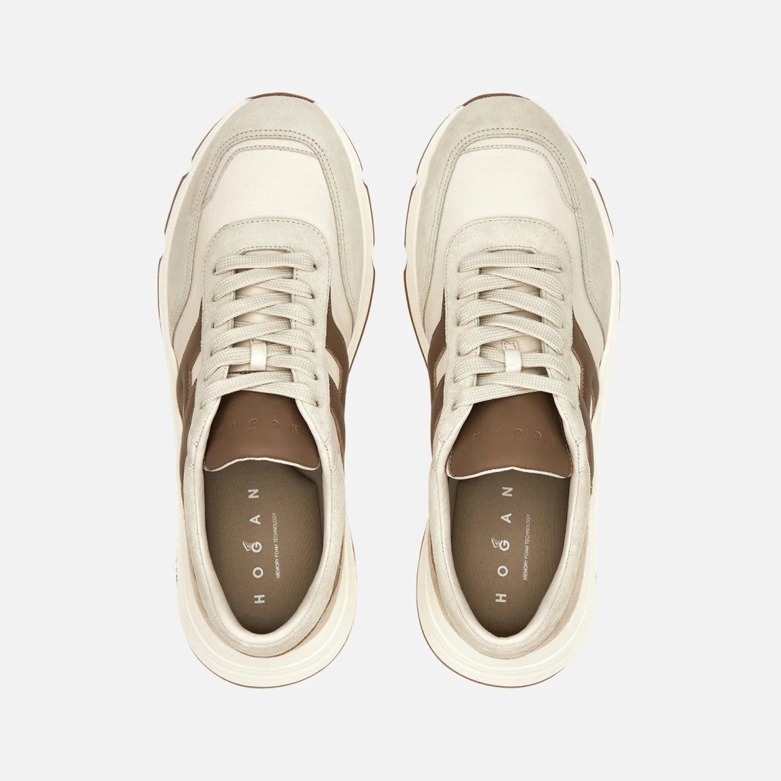 Hogan Hyperlight H Sneakers With Lace-Up Design