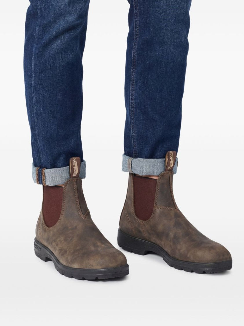 Blundstone Matte Elastic Side Panel Slip-On Boots