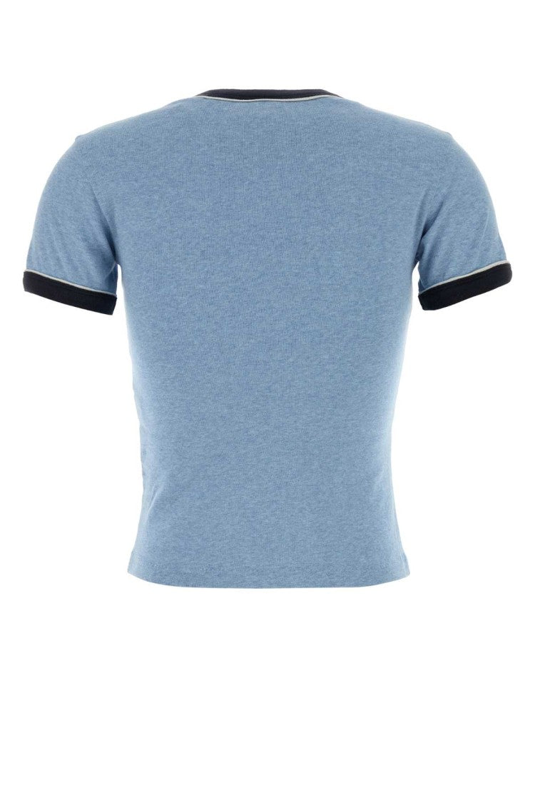 Chloé Light Blue Cotton T-Shirt