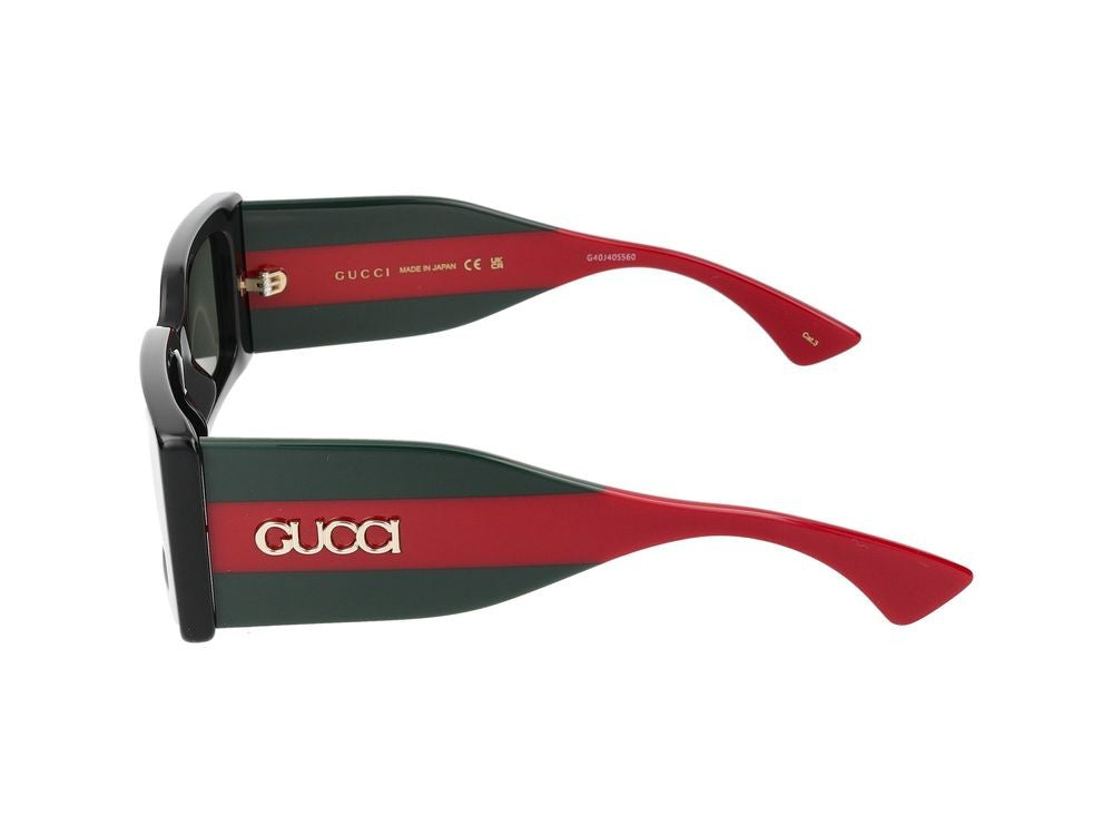 Gucci Sunglasses Gg1860s 001 Black Green Grey 52/20/135