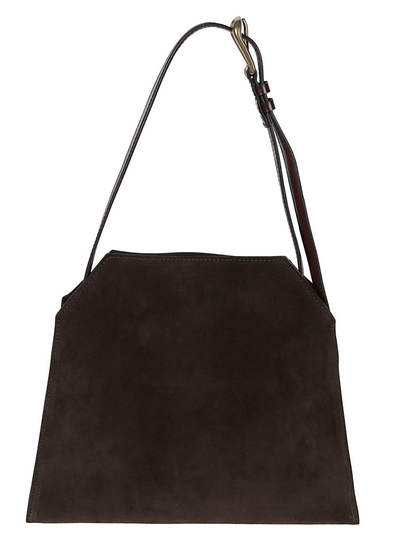 Orciani Trinity Small Calf Leather Tote Bag