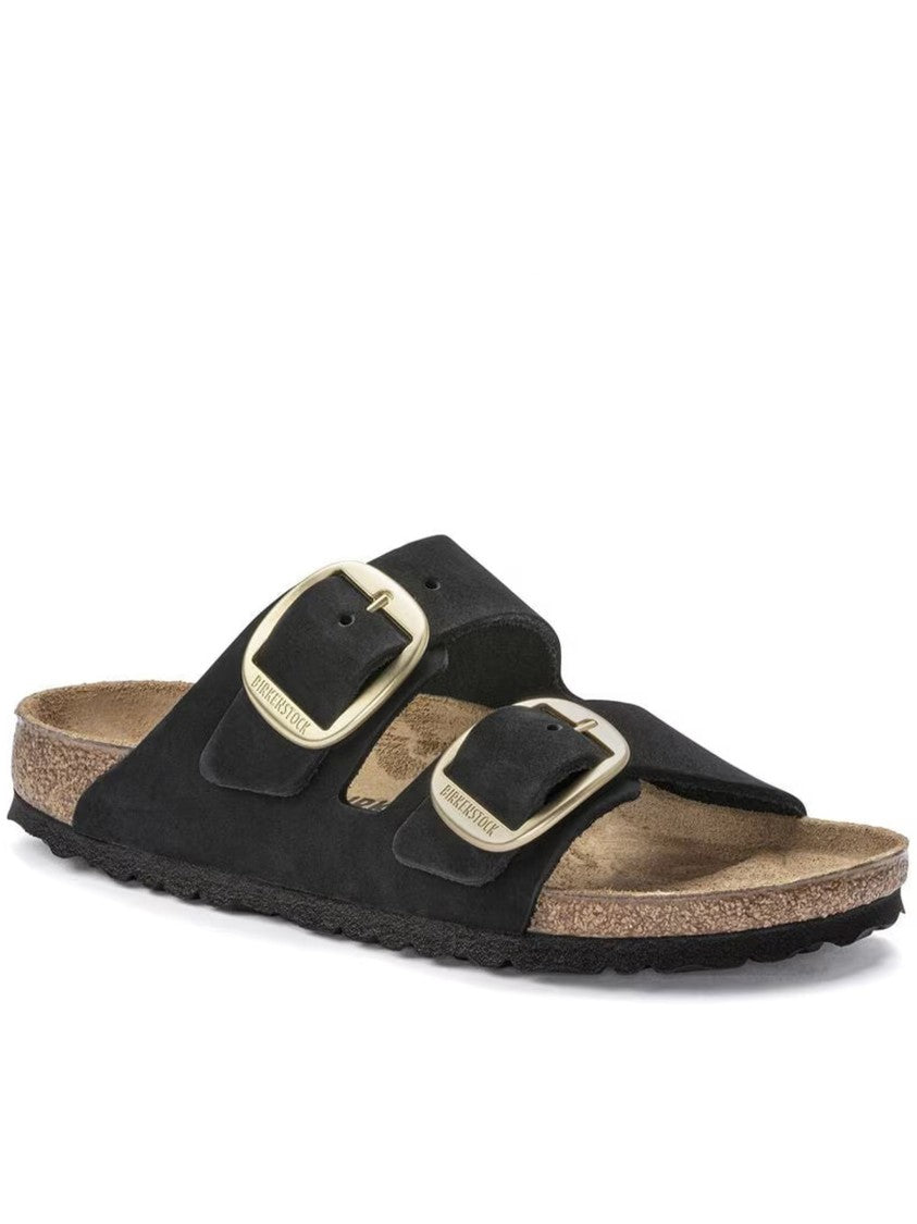 Birkenstock Arizona Big Buckle Nubuck Leather Sandals