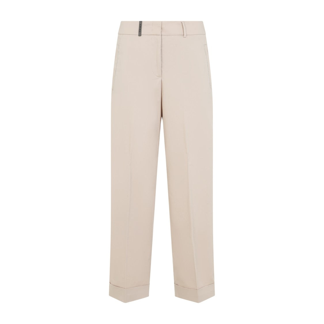 Peserico Beige Cotton Pants