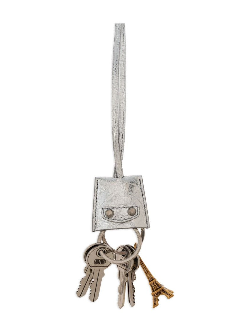 Balenciaga Le City Charm Eiffel Keychain