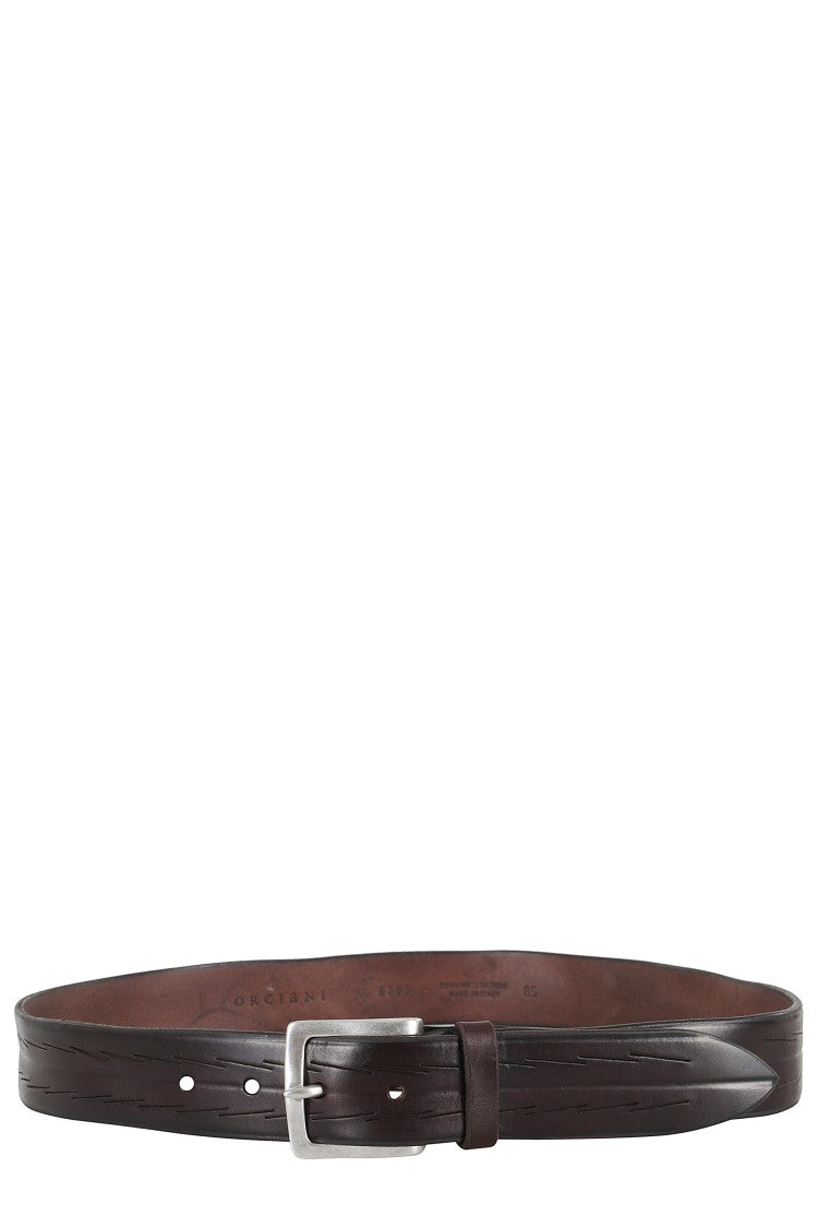 Orciani Bull Soft Leather Belt