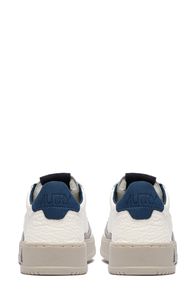 Autry White Medalist Elephant-Print Sneakers